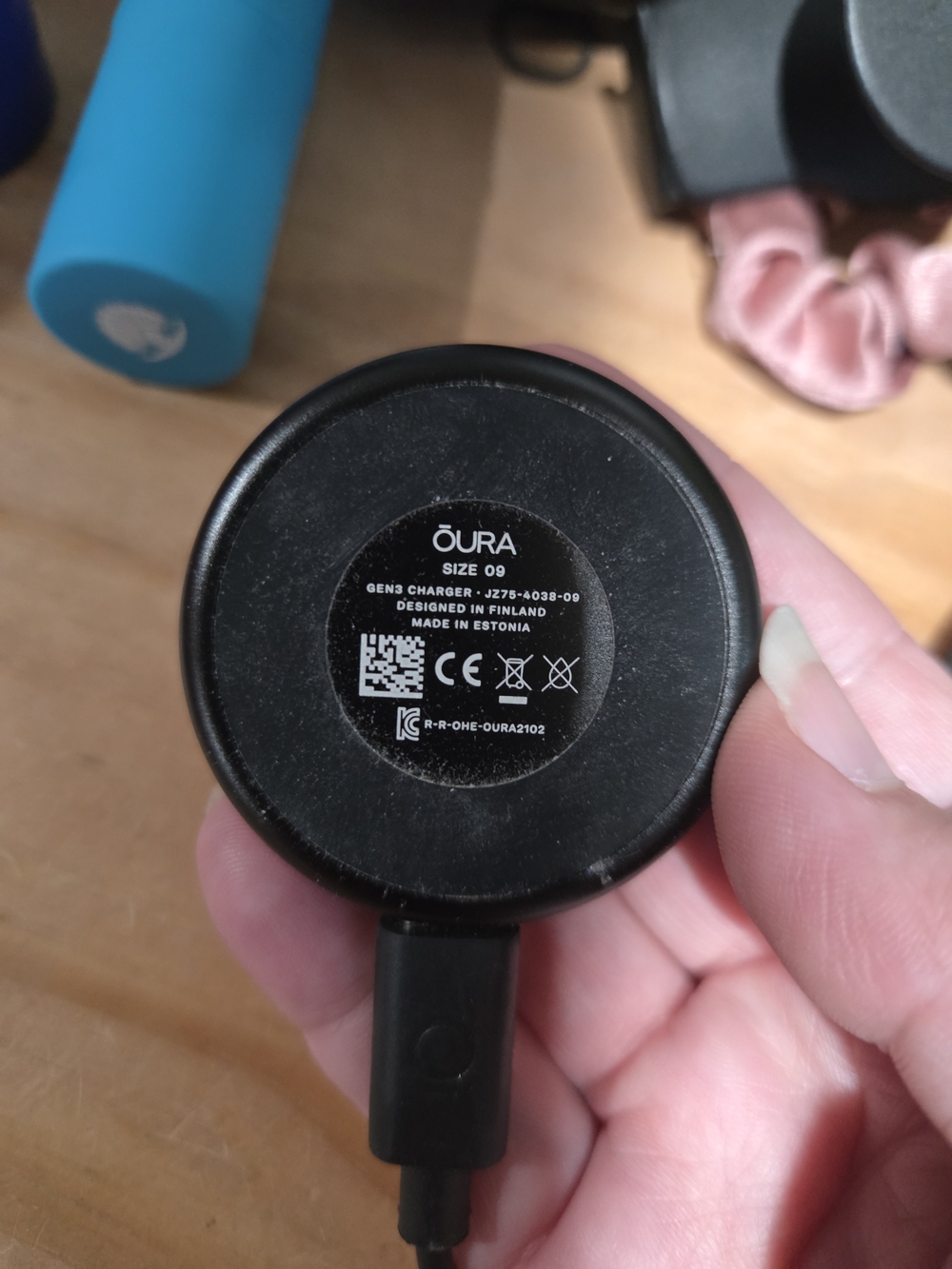 Oura Heritage Black Ring Size 9 - Picture 4 of 6